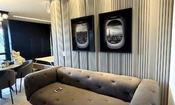 Imagem 2: Studio luxuoso, mobiliado, equipado e decorado em área nobre da cidade