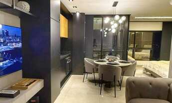 Imagem: Studio luxuoso, mobiliado, equipado e decorado