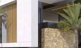 Imagem: Casa térrea de esquina em construção