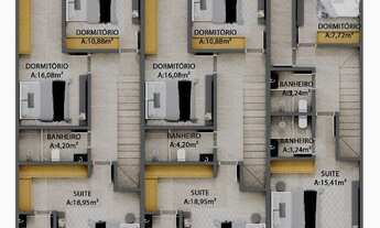 Imagem 4: Geminado à venda, 3 quartos, 1 suíte, 2 vagas, Amizade - Jaraguá do Sul/SC