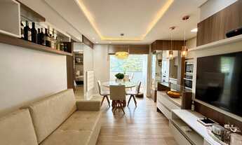 Imagem 6: Apartamento com 3 quartos, sendo 01 suíte, outro usado como closet, com varanda gourmet no