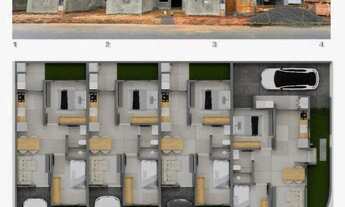 Imagem 3: Geminado Residencial/Comercial em Jaraguá do Sul – 2 Quartos, Porcelanato