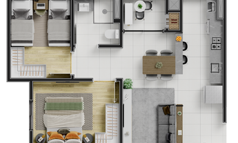 Imagem 7: Apartamento novo no bairro Vila Baependi