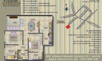 Imagem 5: Apartamento à Venda em Jaraguá do Sul com 3 quartos sendo 1 suíte – Bairro Rau