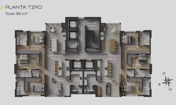 Imagem 6: Apartamento à Venda em Jaraguá do Sul com 3 quartos sendo 3 suítes – Bairro Centro