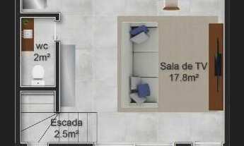 Imagem 6: Geminado à venda em Jaraguá do Sul (Três Rios do Norte) – 3 quartos, 1 suíte, frente