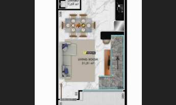 Imagem 3: Sobrado Geminado moderno, com 1 suíte + 2 dormitórios no Iririú