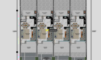 Imagem 5: Sobrado Geminado moderno, com 1 suíte + 2 dormitórios no Iririú