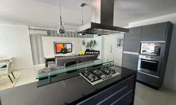 Imagem 2: Apartamento mobiliado para alugar a 100m da praia – 136 m², 3 suítes e lazer completo