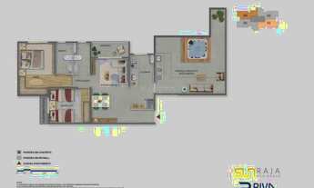 Imagem 3: Cobertura Linear à venda, no SUN RAJA em Belo Horizonte, São Bento, com 2 quartos, 88,00m²