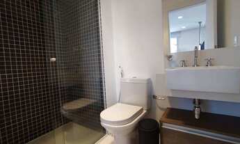 Imagem 4: Apartamento 63m²- Totalmente mobiliado 01 dormitório para locação, 1 vaga de garagem, no c