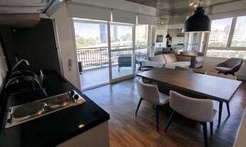 Imagem 6: Apartamento 63m²- Totalmente mobiliado 01 dormitório para locação, 1 vaga de garagem, no c