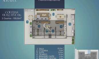 Imagem 3: Lançamento! Apartamento com 2 quartos, no bairro da Passagem, Cabo Frio