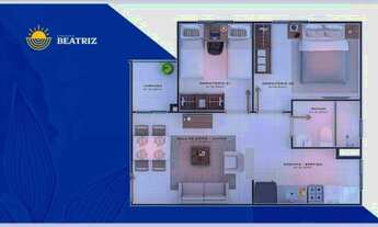 Imagem 7: Apartamento à venda em Paço do Lumiar, Maioba, com 2 quartos, 45,65m²