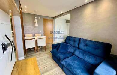 Imagem 6: Apartamento Mobiliado com 2 dormitórios, sendo 1 suíte e 2 vagas de garagem em Utinga Sant