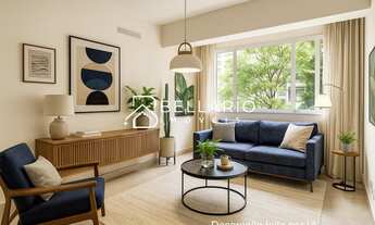 Imagem 1: Apartamento totalmente reformado à venda com 75 m², 2 dormitórios (1 suíte) - Flamengo - R