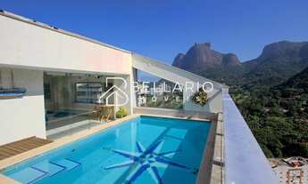 Imagem 2: Cobertura Duplex com 6 dormitórios (4 suítes) à venda, 430 m² - São Conrado - Rio de Janei