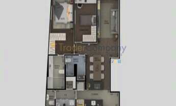 Imagem 2: 2 dormitórios, 1 suítes, 1 vaga na garagem