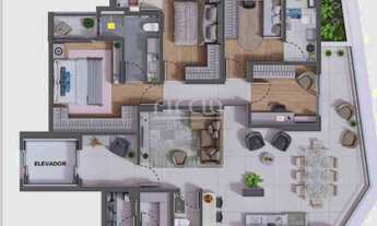 Imagem 5: 3 dormitórios, 3 suíte, 4 banheiro, 2 vagas na garagem, 149M² de Área Construída