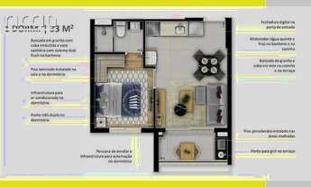 Imagem 3: 2 dormitórios, 1 suítes, 2 banheiro, 1 vaga na garagem, 151M² de Área Construída