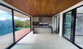 Imagem 7: Casa a venda no Alphaville Ceara 1 com uma fachada moderna e inovadora