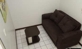 Imagem 2: SGAS 910, ASA SUL, semi mobiliada com sala e cozinha, quarto e banheiro, piso cerâmica, co