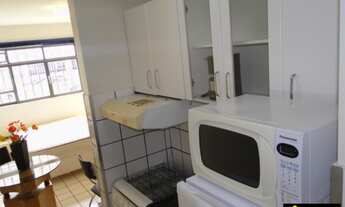 Imagem 4: SGAS 910, ASA SUL, semi mobiliada com sala e cozinha, quarto e banheiro, piso cerâmica, co