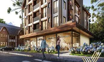 Imagem 3: Apartamento à venda em Gramado-RS, bairro Floresta: 2 quartos, 2 suítes, 2 salas, 3 banhei