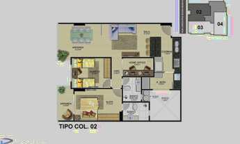 Imagem 3: Lançamento no Centro de Guarapari-ES, apartamentos de 2 quartos com área de lazer completa