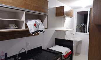 Imagem 5: Apartamento à venda na Praia do Morro, Guarapari, ES. Sendo quarto amplo, sala, cozinha, á