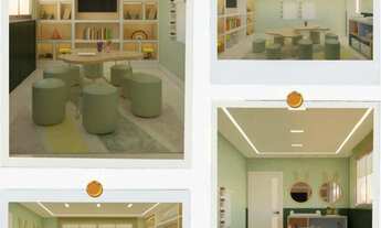 Imagem 4: Beleza e oportunidade! Col. 1: 76 m2, 2 q, suíte, piscina vista mar, lazer completo. De R