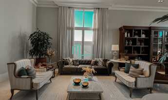 Imagem 3: Magnifica casa com projeto arquitetônico diferenciado e exclusivo em um lote de esquina co