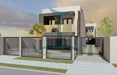 Imagem 2: Sobrado à venda em Curitiba-PR, Boqueirão: 3 quartos, 1 suíte, 2 salas, 3 banheiros, 2 vag