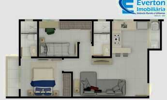 Imagem 3: Oportunidade de você ter o seu próprio imóvel! Aptos 2 quartos (1 suíte) com elevador