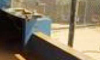 Imagem 7: Casa com 3 quartos, cozinha, área de serviço e banheiro externo, piso em cerâmica, telhado