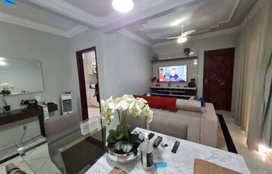 Imagem 3: Apto 3/4 (1suíte), sala em 2 ambientes, área de serviço separada da cozinha, 2 vagas de ga