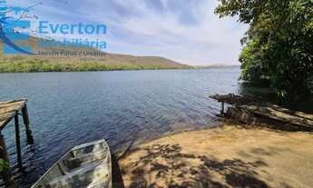 Imagem: Rancho as margens Represa Miranda, com 20.000m2