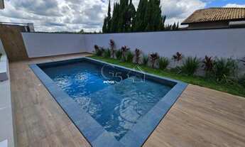 Imagem 2: Imponente residência em condomínio de luxo em Portal do Paraíso II, Jundiaí-SP: 4 quartos