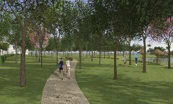 Imagem 4: Lote para venda condominio fechado em cravinhos com lazer, lagoa particular e muito verde