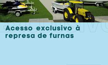 Imagem 4: Lotes em condomínio fechado na represa de Furnas em Formiga-MG, Cond. Quintas do Pontal, l