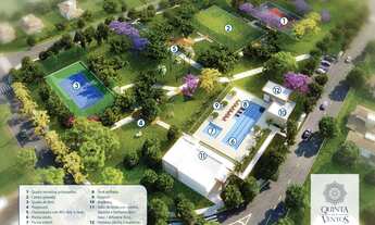 Imagem 3: Excelente lote para venda na Vila do Golfe no Condominio Quinta dos Ventos com 339 m2, laz