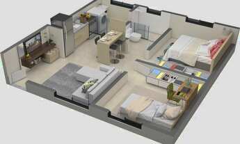 Imagem 7: Oportunidade. Apartamento para venda em Ribeirão Preto-SP no Parque dos Lagos, Cond. Lar C