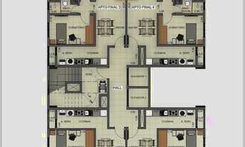 Imagem 6: Apartamento novo para venda na Ribeirania, Ed. Haus 570, 2 dormitorios com suíte, varanda