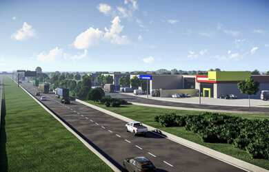 Imagem 6: Ótimo terreno misto residencial / comercial para venda na Zona Norte nas margens da Rod An