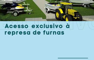 Imagem 4: Lote para venda em condomínio fechado na represa de Furnas em Formiga-MG, Cond. Quintas do