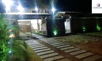 Imagem: Casa duplex com 6/4 varanda decorada e mobilada