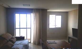 Imagem 4: Apartamento nascente no quarto andar com 65 m², dividido em 2/4 sala ampliada semi mobilia