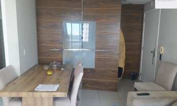 Imagem 6: Apartamento nascente no quarto andar com 65 m², dividido em 2/4 sala ampliada semi mobilia