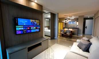 Imagem: Apartamento mobiliado medindo 69 m², com