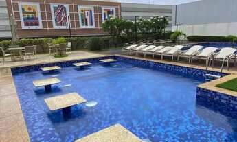 Imagem 5: Apartamento 2/4 uma suíte, com 72 m², varanda, mobiliado no Residencial Mandarim Salvador